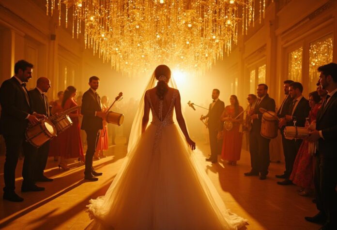 Arabische Hochzeit in NRW – Planung, Kultur & Luxus vereint Arabische Hochzeitsfeier in NRW mit goldener Dekoration, Musik und Gästen